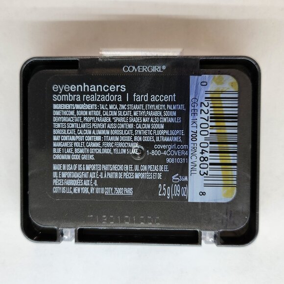 Covergirl Eyeshadow Eyeenhancers French Vanilla #700 - Picture 4 of 4